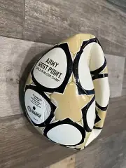 Bounce Athletics Size 5 Soccer Ball Army West Point Black, White & Gold