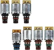 7PCS 6R80 Transmission Valve Body Solenoid Kit Compatible for Ford Explorer Ranger Mustang Territory Transit Everest F-150 2011-2017