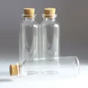 Wishing bottles Glass bottles Lots Empty 27x79mm Borosilicate 30ml 10-50 pieces