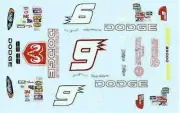 Winscals #9 Dodge Hat Scheme 2004-Kasey Kahne Nascar decal