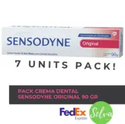Sensodyne Toothpaste for Sensitive Teeth 90 g-PACK x 7 units -3.17 OZ