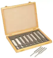 Labs Scientific Steel Tuning Forks, Set of 8 (Scientific Pitch, C4 = 256Hz) with