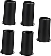 5pcs Plastic Woofer Box Port Tube Speaker Subwoofer Port Tube Easy Install Long-Lasting Construction
