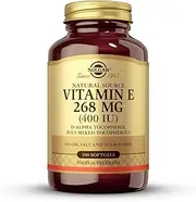 Solgar - Vitamin E Pure d Alpha Tocopherol 400 IU - 100 Softgels