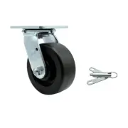 5 Inch SS Polyolefin Swivel Caster with Ball Bearing and Swivel Lock SCC