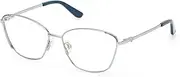 [GUESS] GU50224 010 Shiny Antiqued Light Nickeltin 54/15/140 Women's Frame, 010 Shiny Antiqued Light Nickeltin, 54/15/140