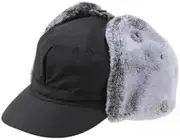 [JIAHG] Men's Winter Aviator Hat Trapper Hat Windproof Warm Winter Hat with Ear Flaps Men's Baseball Cap Bomber Hat Russian Hat for Snowboarding Skating Cycling