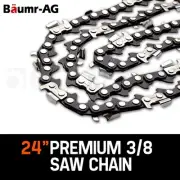 2 X 24" BAUMR-AG CHAINSAW CHAIN 24in Bar Replacement Suits 72cc 76cc 82cc Saws