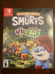 The Smurfs Mission Vileaf Collector's Edition Nintendo Switch BRAND NEW SEALED