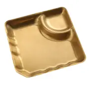 Appetizer Plate Convenient 2 Section Food Dessert Serving Plate Anti-rust