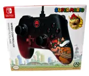 PowerA Wired Controller for Nintendo Switch – Super Mario Bowser – New Open Box