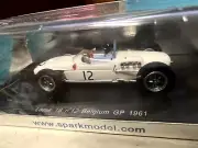 Spark S1842 1/43 Lotus 18 White Formula One #12 Lucien Bianchi