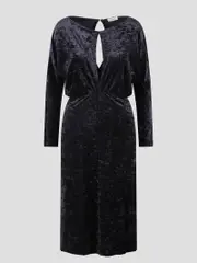 [P.A.R.O.S.H.] P. A.R. O.S. H.-Midi Dresses Nero-Donna M