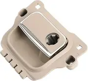 NPKNGZTATW Car Glove Box Lock Latch Handle Fit Toolbox Switch Cover Automobiles Interior Parts Accessories Fit for Mercedes W222 S Class Locking Handle Buckle(Beige)