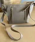 RADLEY London Fountain Road Leather Crossbody Handbag Taupe