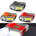 For COB LED Induction Sensor Cap Clip Light Waterproof for Outdoor Enthusiasts