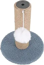 Kitten Scratcher Vertical Scratching Post with Ball Durable Cat Scratching Pole for Indoor Cats Helps Cats Exercise Decompress Stylish Design