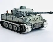 handmade1: 72 German Tiger Tank Initial Type Heavy Armored BattalionModel 1943