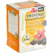 Twinings Immune Support Blackberry Hibiscus Elderberry Tea Bags - 96/Case