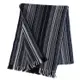 GINZA U條紋配色羊毛圍巾(灰藍色)359999