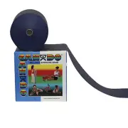 CanDo Latex Free Exercise Band, Heavy Resistance, 50 Yard Roll, Blue