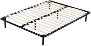 Queen Metal Bed Frame with Black Finish - Bedroom Furniture
