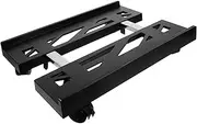 SEWACC Desk Computer Stand CPU Stand for Under Desk Desktop Tower Holder Movable Wheels