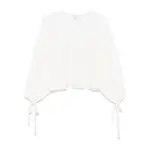 [Max Mara] Max Mara Wool Blouse M NEUTRALS