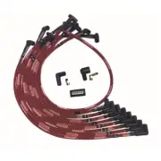 Moroso 52525 Spark Plug Wires 90 Degree Plug Boots HEI Red Set NEW