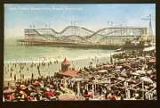 POSTCARD - Jack Rabbit Racer - Long Beach, California
