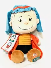 HALLMARK PEANUTS CHARLIE BROWN NATIVITY PLAY LINUS W/ SPEECH SOUND 12" DOLL NEW