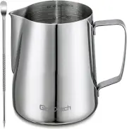 Milk Frothing Pitcher Latte Cup - Stainless Steel Pitcher Latte Art Espresso Mac