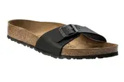 Birkenstock Madrid Birko-Flor Sandal (Black)