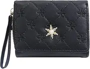 [RNIEGA] Purse for Women Small Wallet Triple Structure Wallet for Women with Coin Pocket