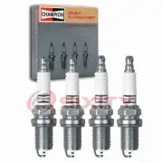 4 pc Champion Double Platinum Spark Plugs for 1993-2002 Mazda 626 2.0L L4 ws