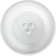 SPARES2GO Microwave Turntable Glass Plate Compatible with Panasonic NN-E28JBMBPQ 20 Litre (255mm)