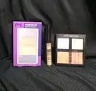 Lot Of 3- Pop Beauty Prismatic & elf Highlighter Palette & NYX Contour Concealer