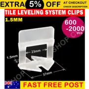 600-4000PCS Tile Leveling System Clips Plier Tiling Spacer Tool Kit Wall Floor