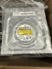 LG Internal SATA 24x DVD CD +/-R & RW DL Disc Burner Re-Writer Drive-white/beige