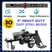 Log Splitter 30 Ton Petrol 6.5 HP With Lifting Table - Genuine Millers Falls Black Diamond
