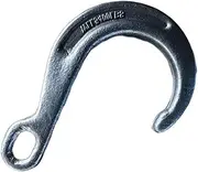 Obstacle car J Hook Long Shank Transport Hauling Load Package - Towing Rope Trailer Hook, J Type Hanging Chain 4T Short Hook Brake Rope, Trolley Rope Transport Chain, Trailer Hook Accessories Truck Ho
