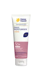 Cancer Council Moisturiser Face Light Tint SPF50+ 75ml