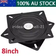 8 Inch Heavy Duty Metal 360 Degrees Rotating Seat Swivel Base Mount Plate AUS