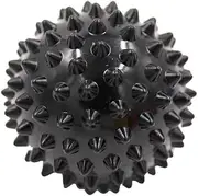Comfortable Spiky Massage Ball for Back Tissue, Black