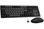 Akko: MX108 Wireless Keyboard & Mouse Combo (Black&Silver)