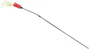 VEE PURRfect Cat Toy Natural Colored Feather Bouncer Flex Cable Interactive Wand