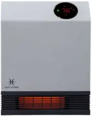 Heat Storm Deluxe Space 1000 Watt Infrared Wall Mount Electric Heater NEW