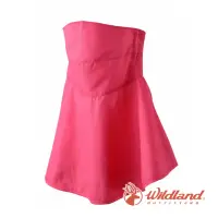 在飛比找momo購物網優惠-【Wildland 荒野】中性 涼感紗抗UV口罩-玫瑰紅 W