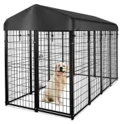 PawGiant Oversized Large Dog Kennel Outdoor Anti-UV Dog Playpen House Fence Pet Crate US