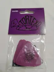 Dunlop Guitar Picks 6 Pack Tortex Tri 1.14mm 431P1.14 Purple